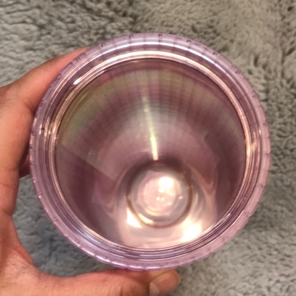 Pink grid Starbucks cup - Picture 3 of 4